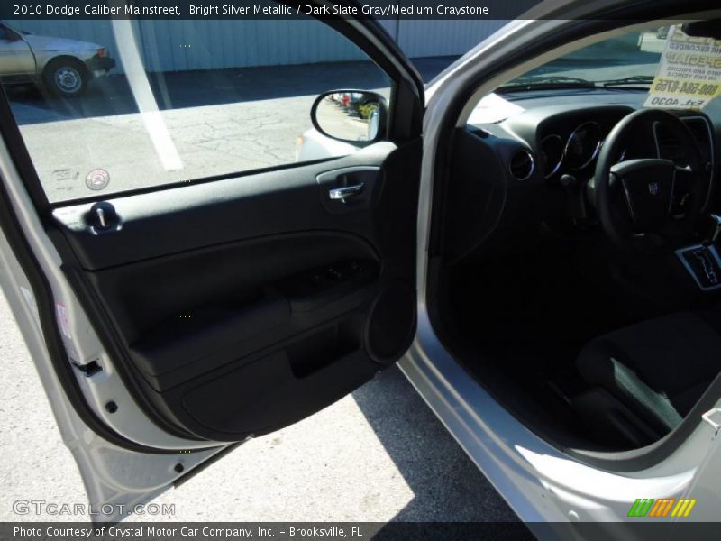 Bright Silver Metallic / Dark Slate Gray/Medium Graystone 2010 Dodge Caliber Mainstreet