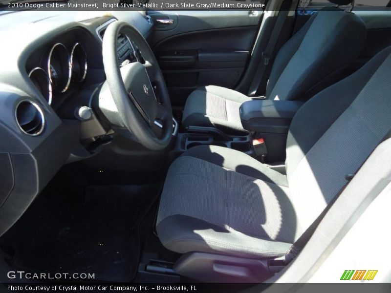 Bright Silver Metallic / Dark Slate Gray/Medium Graystone 2010 Dodge Caliber Mainstreet