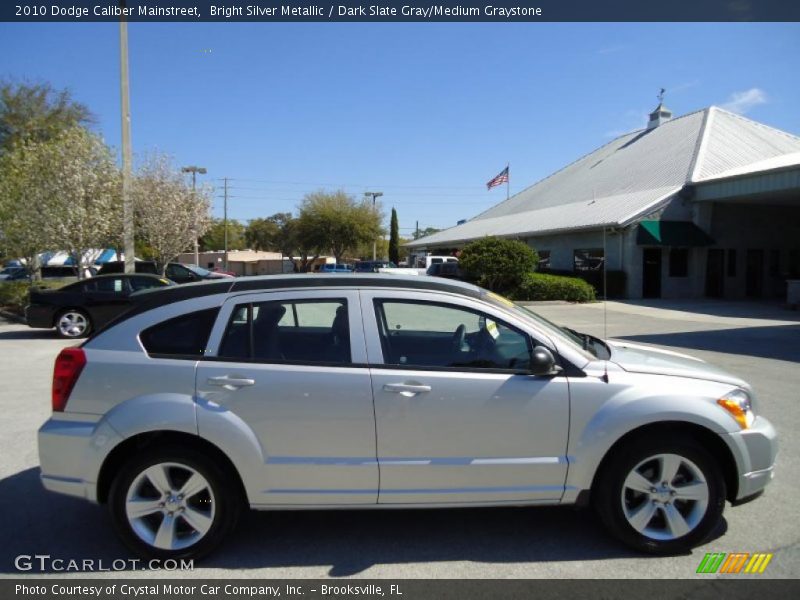 Bright Silver Metallic / Dark Slate Gray/Medium Graystone 2010 Dodge Caliber Mainstreet