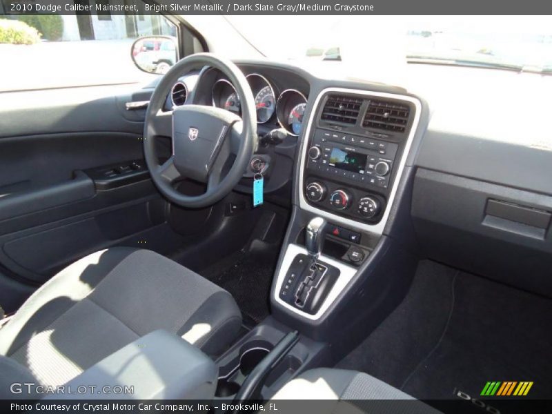 Bright Silver Metallic / Dark Slate Gray/Medium Graystone 2010 Dodge Caliber Mainstreet