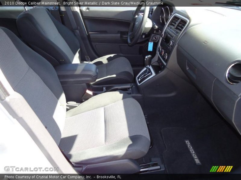 Bright Silver Metallic / Dark Slate Gray/Medium Graystone 2010 Dodge Caliber Mainstreet