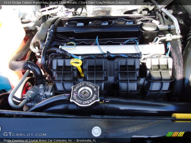 Bright Silver Metallic / Dark Slate Gray/Medium Graystone 2010 Dodge Caliber Mainstreet