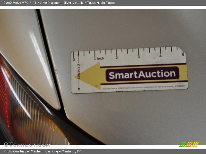 Silver Metallic / Taupe/Light Taupe 2002 Volvo V70 2.4T XC AWD Wagon