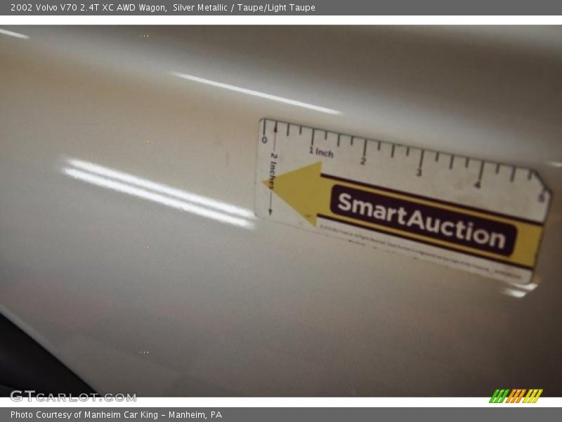 Silver Metallic / Taupe/Light Taupe 2002 Volvo V70 2.4T XC AWD Wagon