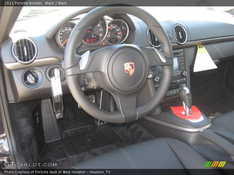 Black / Black 2011 Porsche Boxster