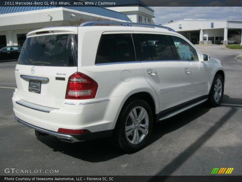 Arctic White / Cashmere 2011 Mercedes-Benz GL 450 4Matic