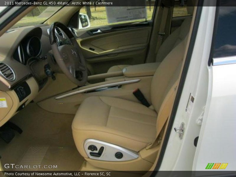 Arctic White / Cashmere 2011 Mercedes-Benz GL 450 4Matic