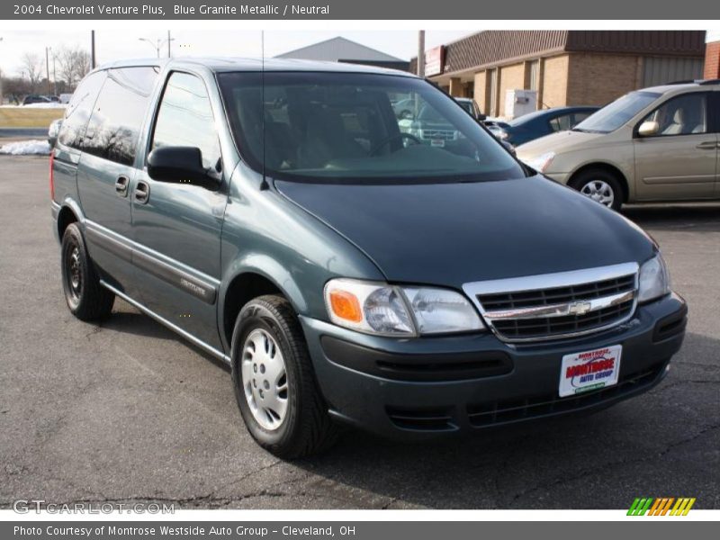 Blue Granite Metallic / Neutral 2004 Chevrolet Venture Plus