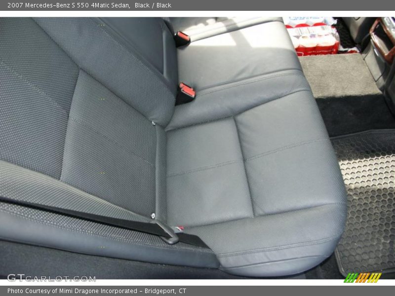 Black / Black 2007 Mercedes-Benz S 550 4Matic Sedan