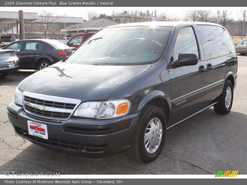 Blue Granite Metallic / Neutral 2004 Chevrolet Venture Plus