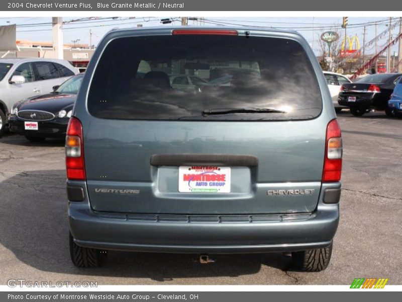 Blue Granite Metallic / Neutral 2004 Chevrolet Venture Plus