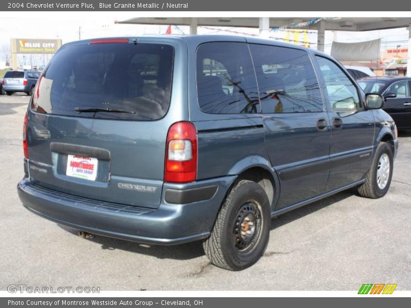 Blue Granite Metallic / Neutral 2004 Chevrolet Venture Plus