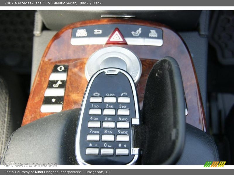 Black / Black 2007 Mercedes-Benz S 550 4Matic Sedan