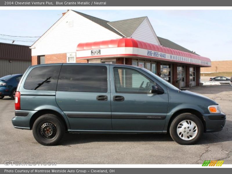 Blue Granite Metallic / Neutral 2004 Chevrolet Venture Plus