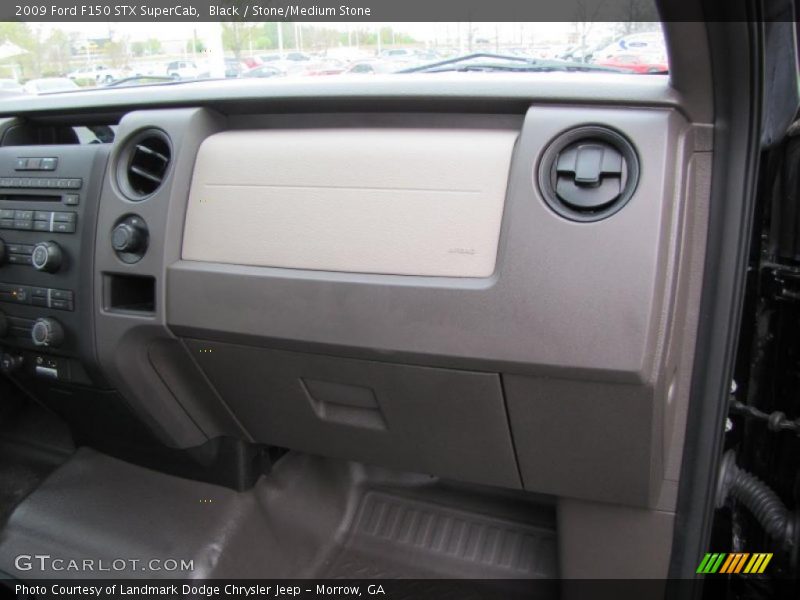 Black / Stone/Medium Stone 2009 Ford F150 STX SuperCab