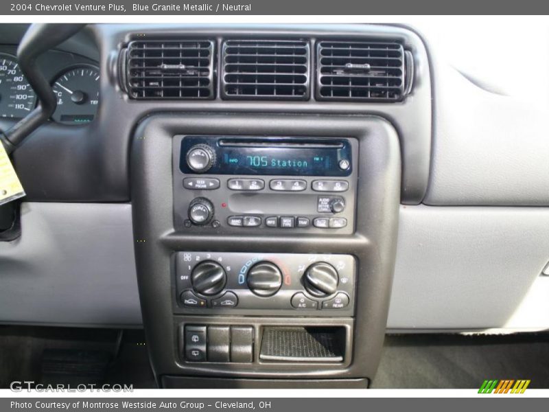 Controls of 2004 Venture Plus