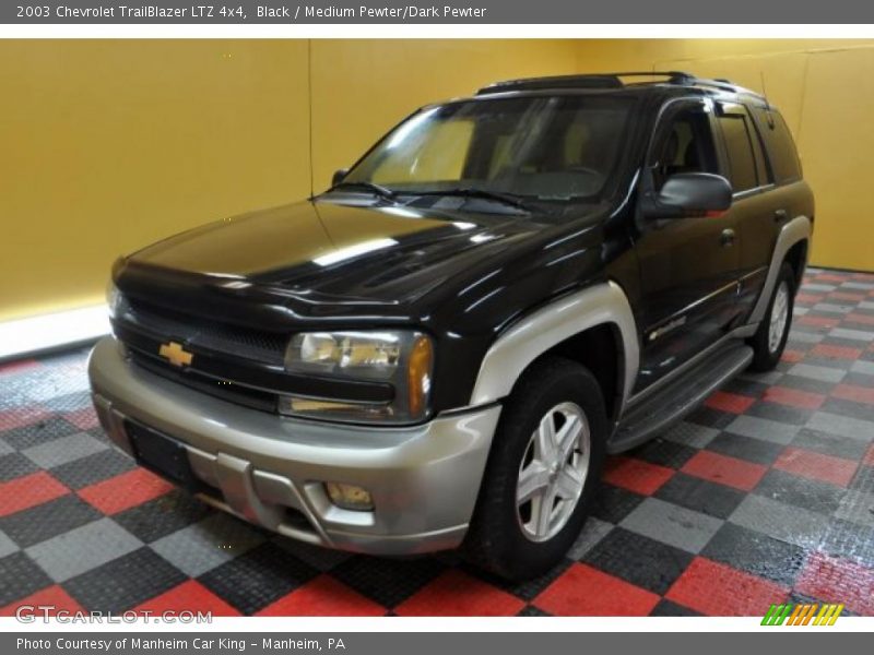 Black / Medium Pewter/Dark Pewter 2003 Chevrolet TrailBlazer LTZ 4x4