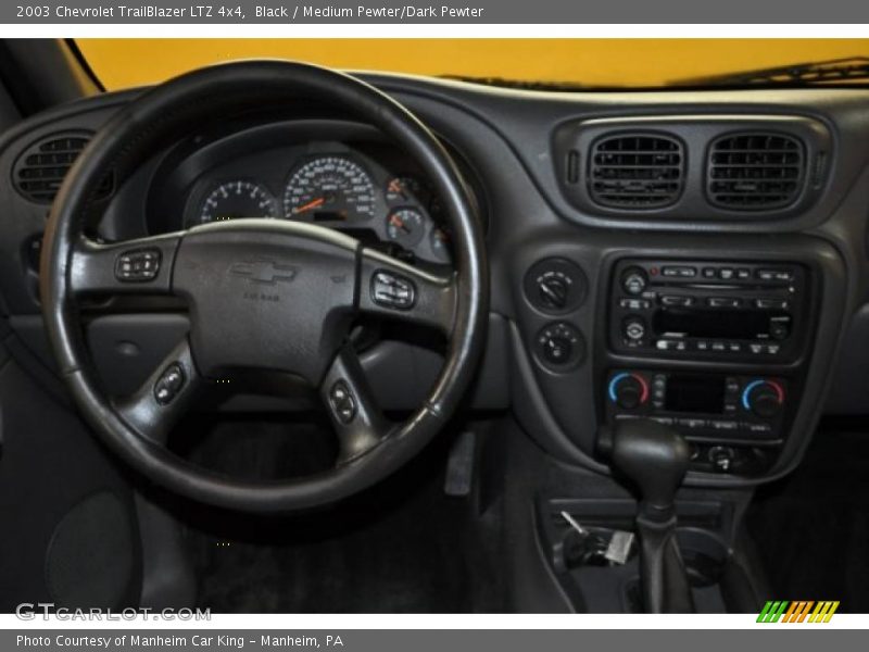 Black / Medium Pewter/Dark Pewter 2003 Chevrolet TrailBlazer LTZ 4x4