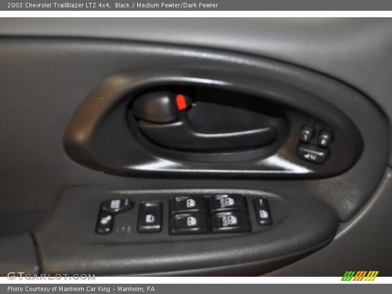 Black / Medium Pewter/Dark Pewter 2003 Chevrolet TrailBlazer LTZ 4x4