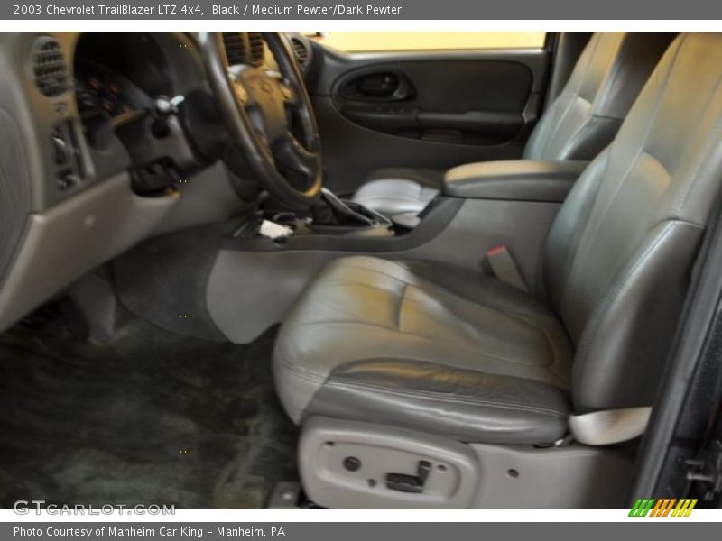 Black / Medium Pewter/Dark Pewter 2003 Chevrolet TrailBlazer LTZ 4x4