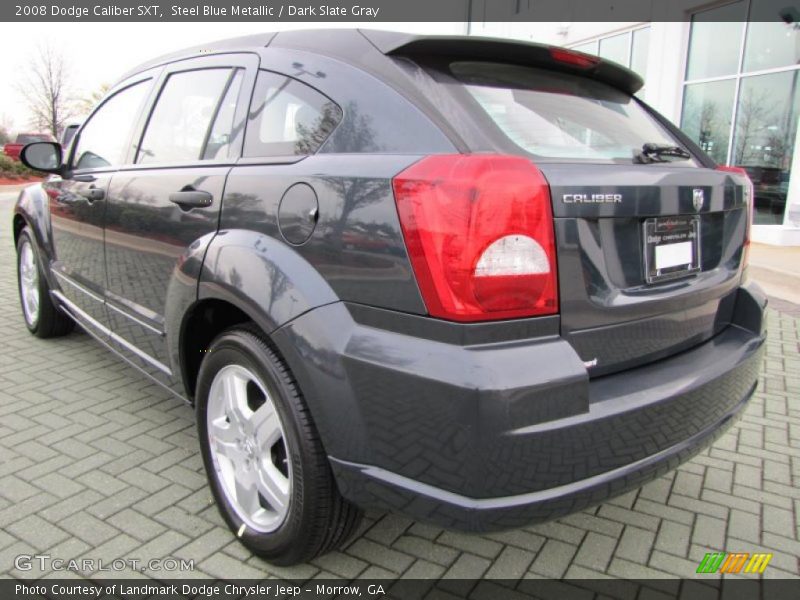 Steel Blue Metallic / Dark Slate Gray 2008 Dodge Caliber SXT