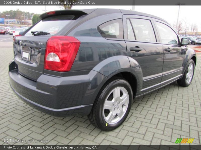 Steel Blue Metallic / Dark Slate Gray 2008 Dodge Caliber SXT