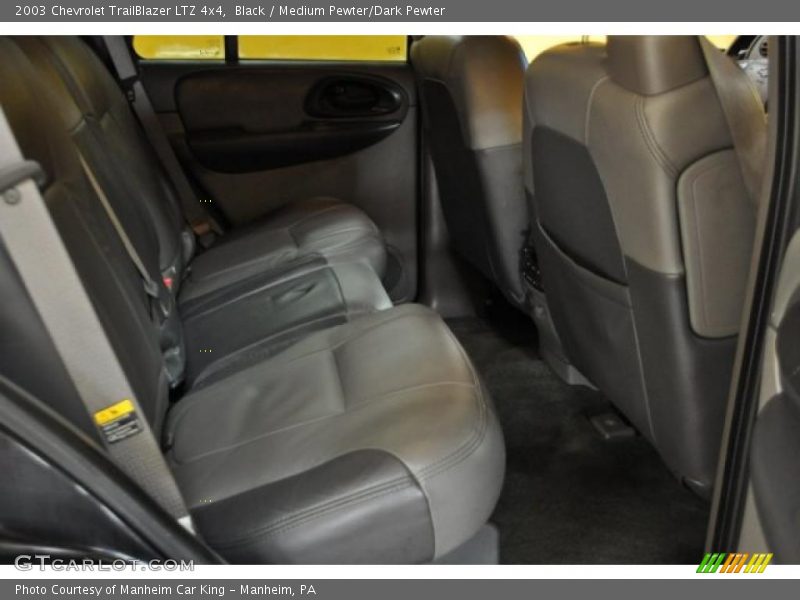 Black / Medium Pewter/Dark Pewter 2003 Chevrolet TrailBlazer LTZ 4x4