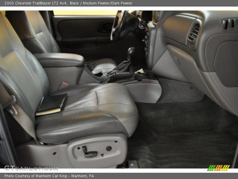 Black / Medium Pewter/Dark Pewter 2003 Chevrolet TrailBlazer LTZ 4x4