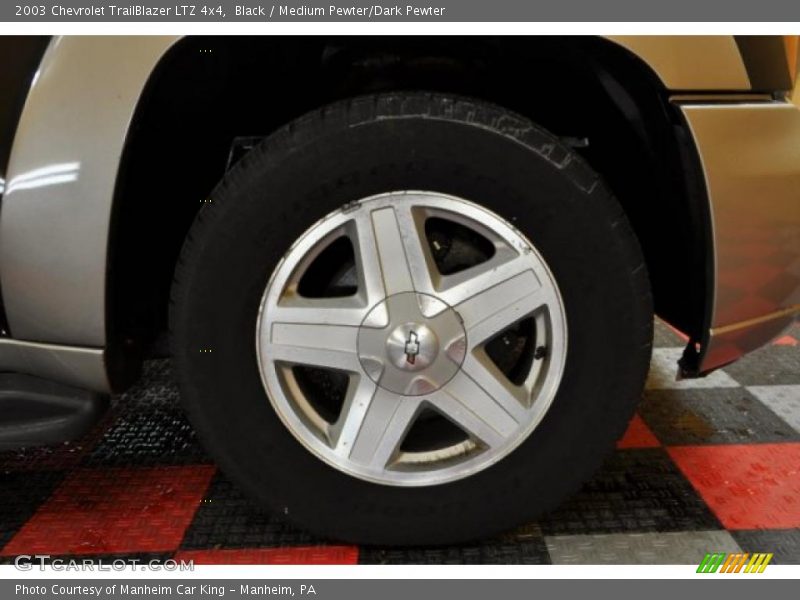 Black / Medium Pewter/Dark Pewter 2003 Chevrolet TrailBlazer LTZ 4x4