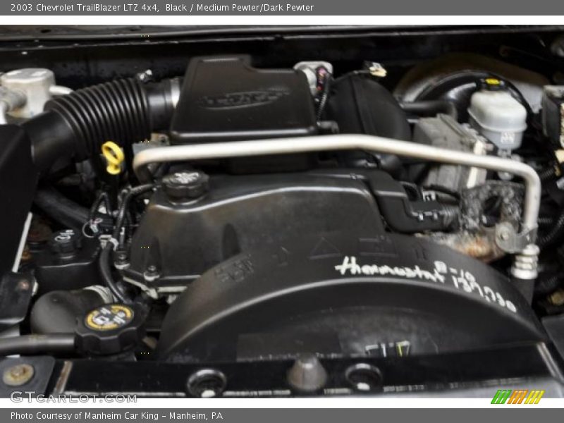 Black / Medium Pewter/Dark Pewter 2003 Chevrolet TrailBlazer LTZ 4x4