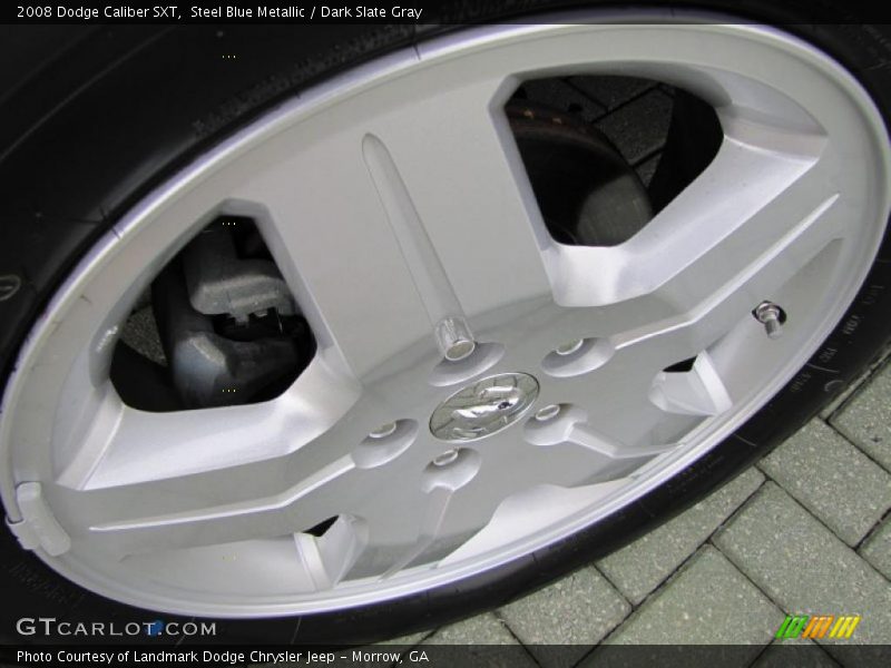 Steel Blue Metallic / Dark Slate Gray 2008 Dodge Caliber SXT