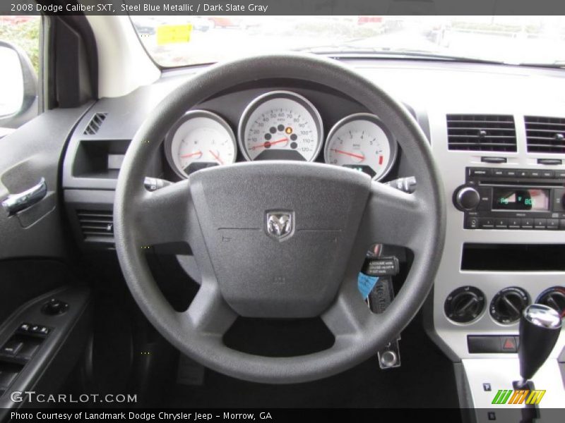 Steel Blue Metallic / Dark Slate Gray 2008 Dodge Caliber SXT