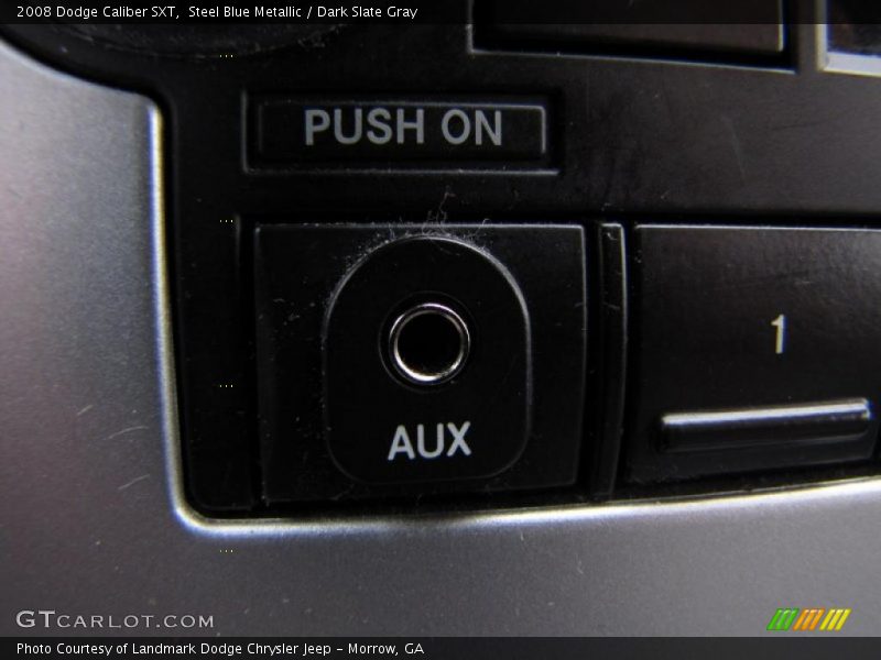 Steel Blue Metallic / Dark Slate Gray 2008 Dodge Caliber SXT