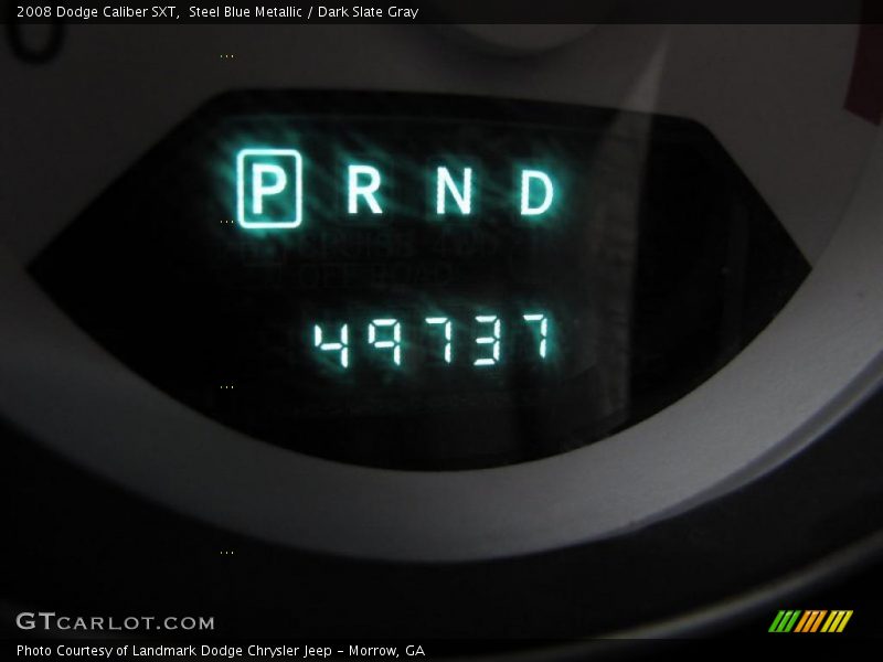 Steel Blue Metallic / Dark Slate Gray 2008 Dodge Caliber SXT