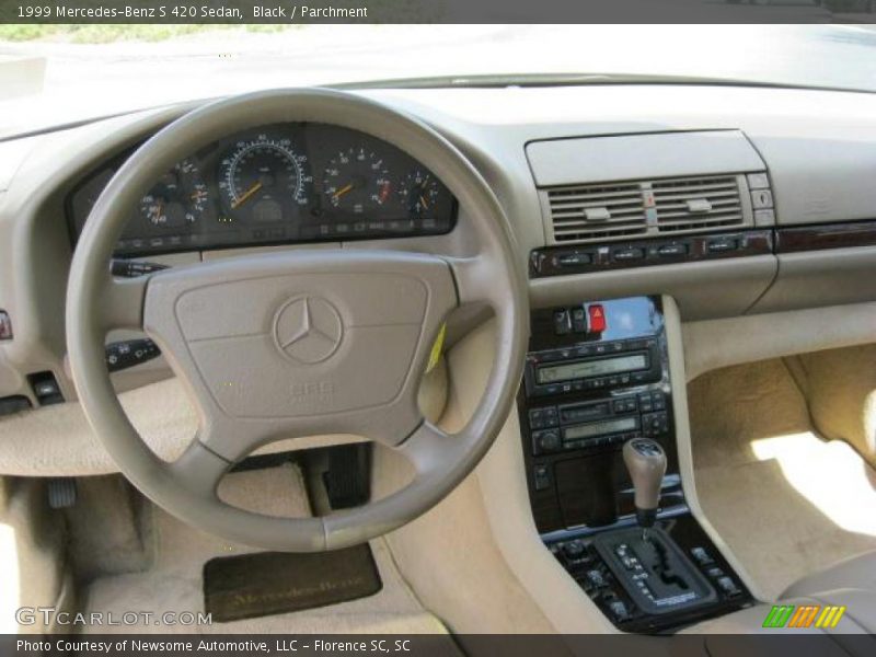  1999 S 420 Sedan Parchment Interior