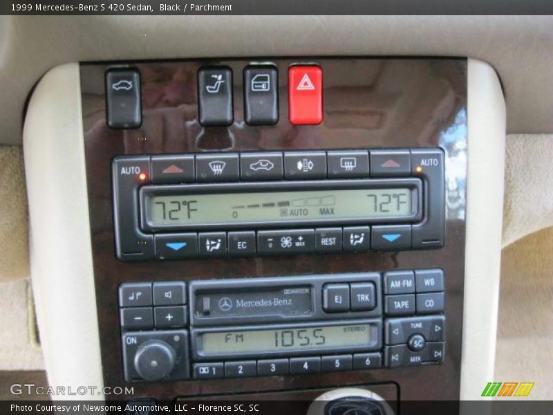Black / Parchment 1999 Mercedes-Benz S 420 Sedan