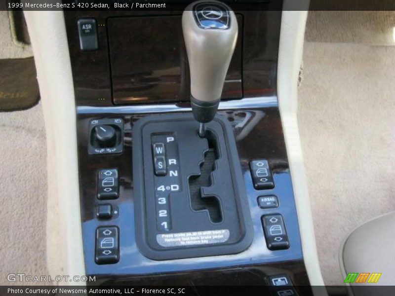  1999 S 420 Sedan 5 Speed Automatic Shifter
