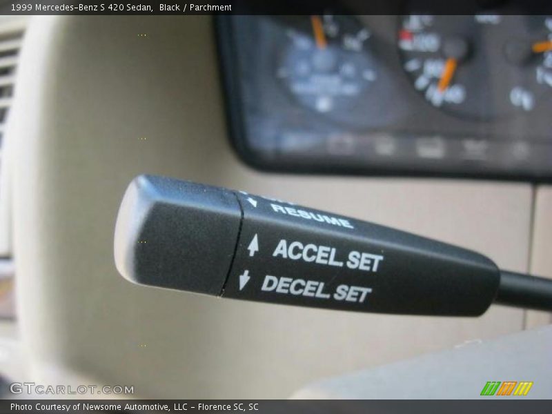 Black / Parchment 1999 Mercedes-Benz S 420 Sedan