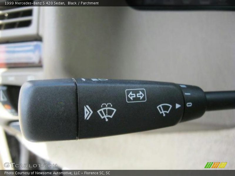 Black / Parchment 1999 Mercedes-Benz S 420 Sedan