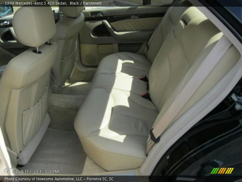 Black / Parchment 1999 Mercedes-Benz S 420 Sedan