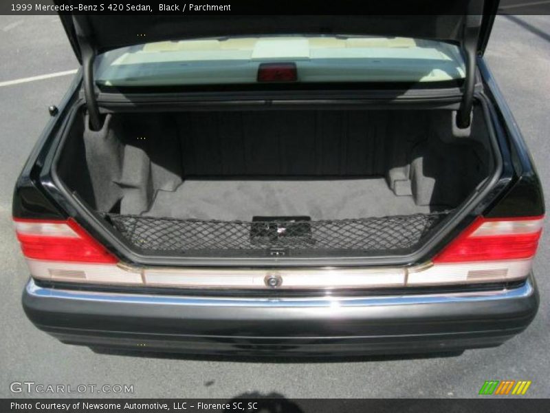 Black / Parchment 1999 Mercedes-Benz S 420 Sedan