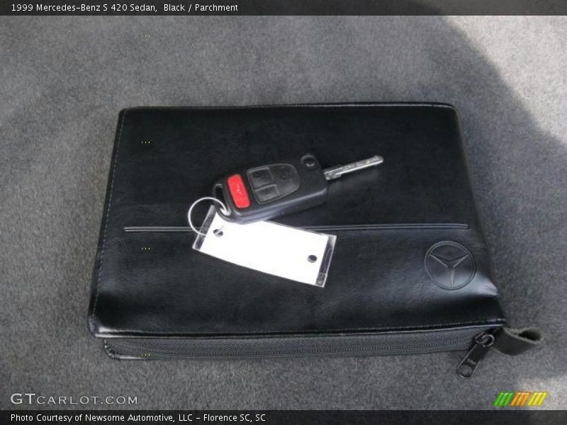 Black / Parchment 1999 Mercedes-Benz S 420 Sedan