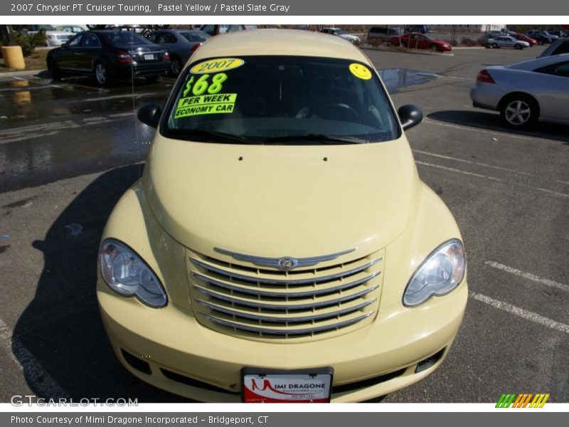 Pastel Yellow / Pastel Slate Gray 2007 Chrysler PT Cruiser Touring