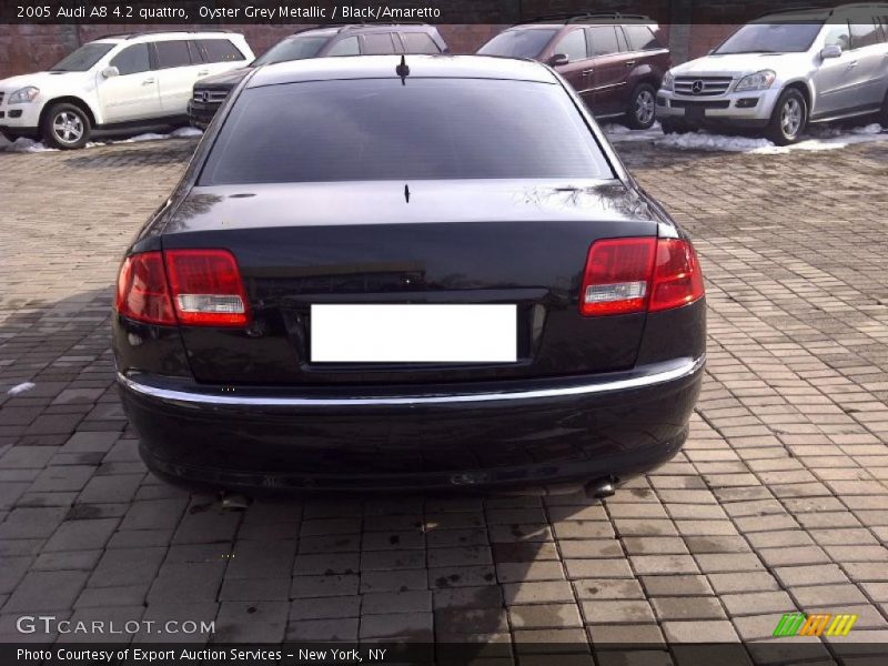 Oyster Grey Metallic / Black/Amaretto 2005 Audi A8 4.2 quattro
