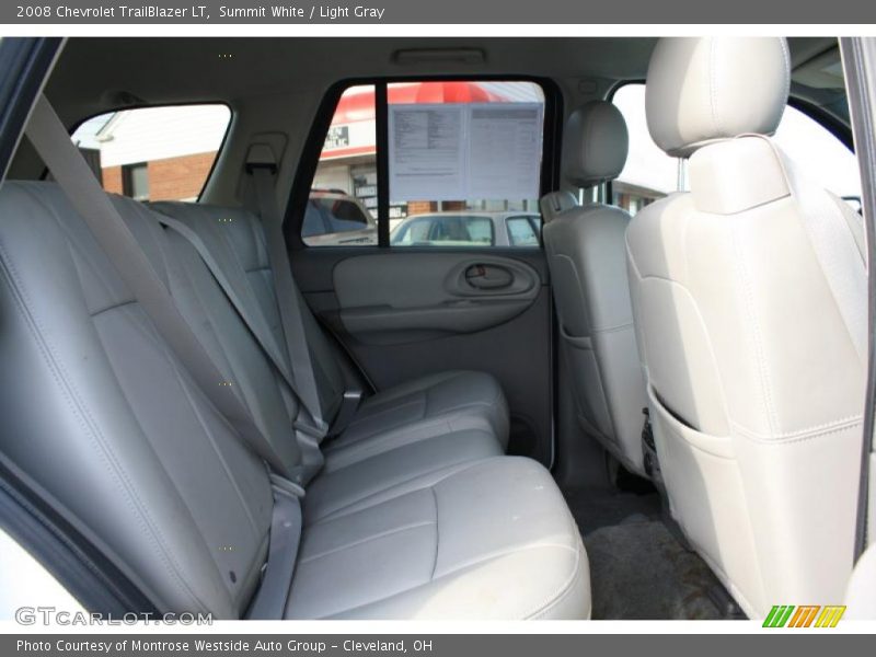 Summit White / Light Gray 2008 Chevrolet TrailBlazer LT