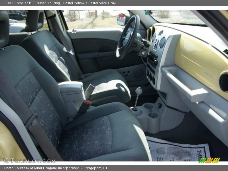 Pastel Yellow / Pastel Slate Gray 2007 Chrysler PT Cruiser Touring