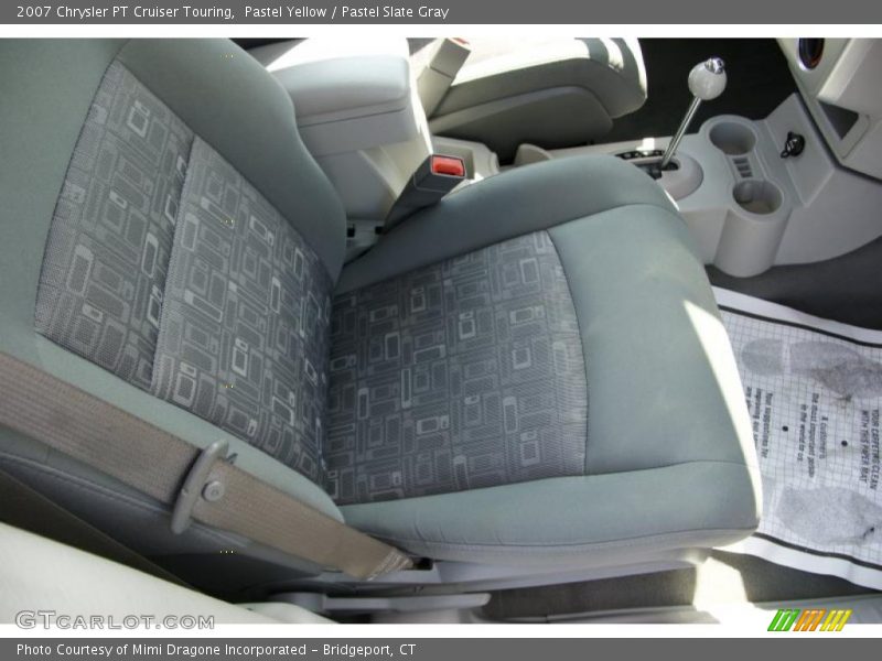 Pastel Yellow / Pastel Slate Gray 2007 Chrysler PT Cruiser Touring