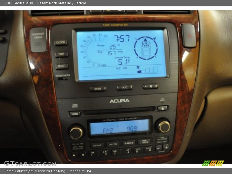 Desert Rock Metallic / Saddle 2005 Acura MDX