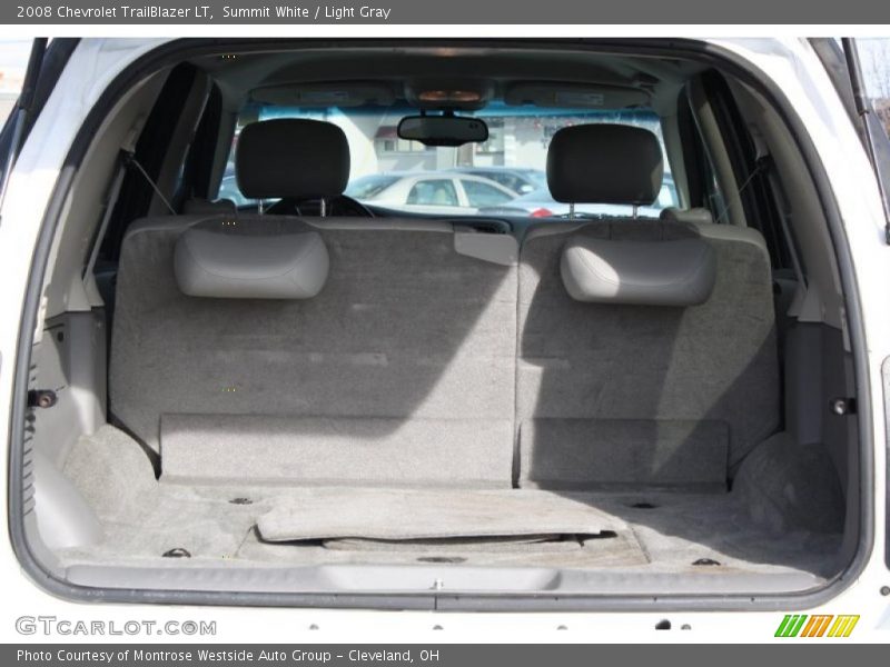 Summit White / Light Gray 2008 Chevrolet TrailBlazer LT