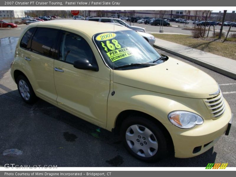 Pastel Yellow / Pastel Slate Gray 2007 Chrysler PT Cruiser Touring